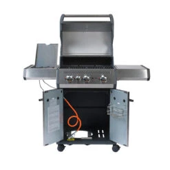 SANTOS S-301 Mit Seitenkocher, Edelstahl -GrillLust Verkaufsgeschäft santos s 301 edelstahl c7a558e5ee5f14a62e62b93330a559a5