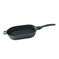 SANTOS Gusseiserne Grillpfanne, Oval Mit Abnehmbarem Griff, 36 X 19 Cm -GrillLust Verkaufsgeschäft santos santos gusseiserne grillpfanne oval mit abnehmbarem griff 36 x 19 cm fb3455eda832459ccb27d556e015ce72