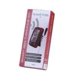 SANTOS Smart BBQ Thermometer, Steuerung Per App – 4 Temperaturfühler, Bluetooth -GrillLust Verkaufsgeschäft santos smart bbq thermometer bluetooth 4b9f252aff2fc0ce3c6b52fd6b3c00bf