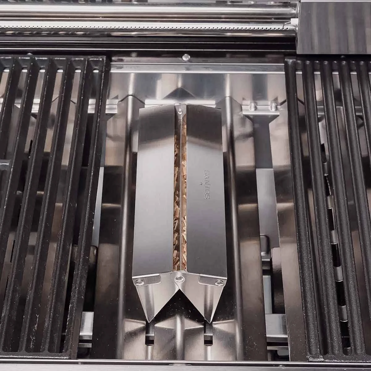 SANTOS Smokerbox Für Gasgrills, 25 X 8,6 X 6,5 Cm 3 SANTOS Smokerbox Für Gasgrills, 25 X 8,6 X 6,5 Cm