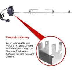 SANTOS Drehspieß Für Alle Weber Genesis 300er