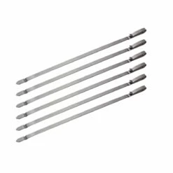 SANTOS Windschild Für Seitenbrenner Der SANTOS S-Serie, E-Serie & P-618 Mit XXL Spießen, Edelstahl