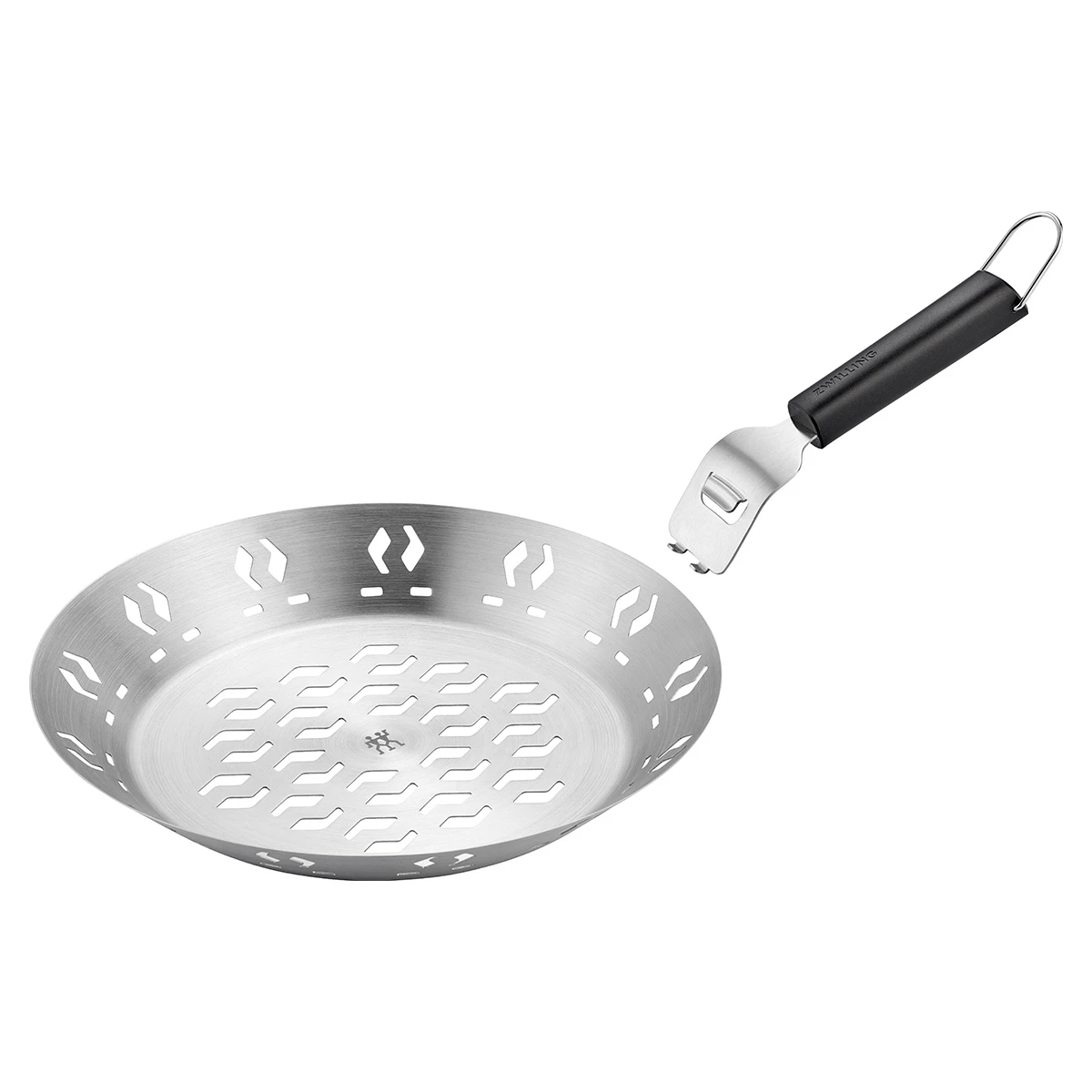 ZWILLING BBQ+ Grillkorb Mit Griff, 26 Cm, Rund, Edelstahl 5 ZWILLING BBQ+ Grillkorb Mit Griff, 26 Cm, Rund, Edelstahl – Bild 3